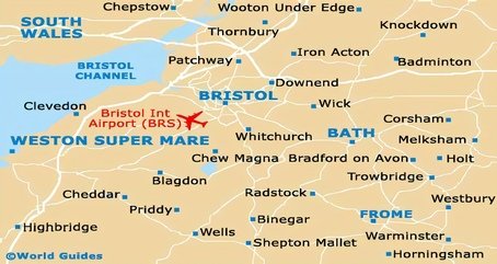 Bristol Area Map